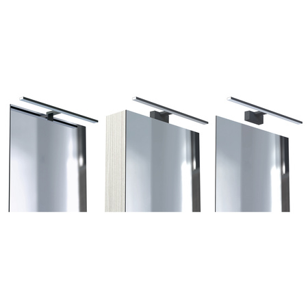 Kinkiet CEZANNE  L 80cm LED 15W  3000K IP44 chrom Nowodvorski 10667