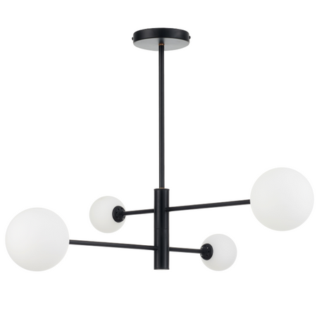 Lampa wisząca Dorado 4xG9 czarna