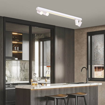 Light prestige Perugia 4 plafon biały LP-0703/4C WH