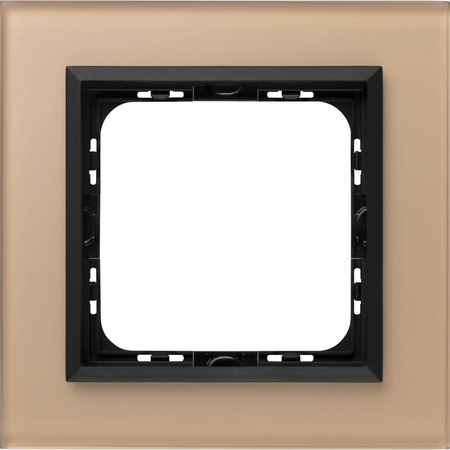 Ramka pojedyncza Ospel Sonata Szampańskie Szkło Szronione