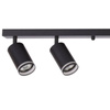Lampa ścienno-sufitowa PARIS 6 GU10 Czarna