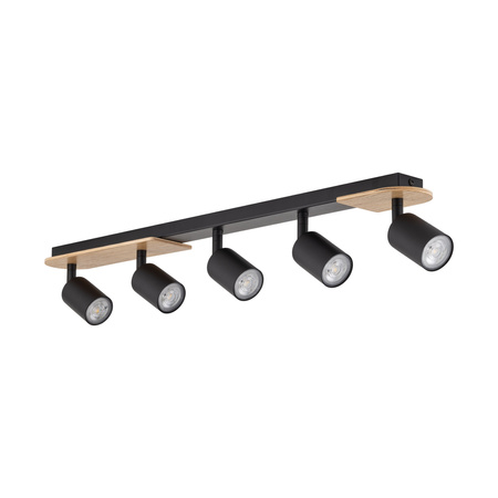 Lampa sufitowa COVER WOOD 5xGU10