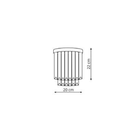 Vetro kinkiet LP-2910/1W