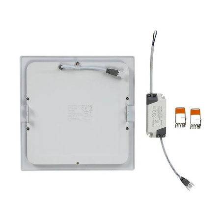 Panel LED V-TAC Premium Downlight 18W Kwadrat 225x225 VT-1807 6400K 1400lm
