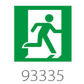 Piktogram do VELLA ludzik prawo (123X123mm) / 93335