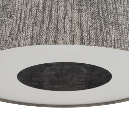 Lampa wisząca LAGO S szara tkanina 40cm Nowodvorski 11673