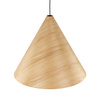 Tk Lighting SOLIS WOOD DĄB JASNY lampa wisząca 1xE27