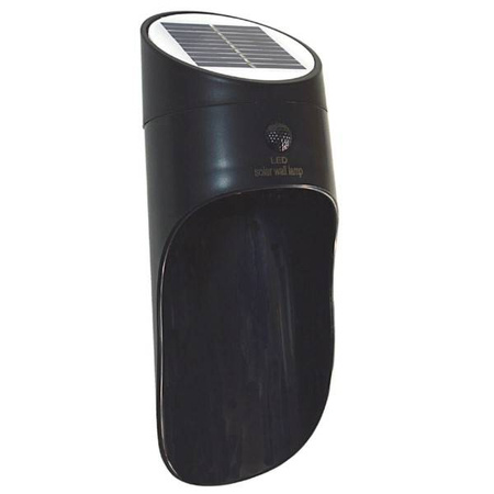 Kinkiet solarny LED Palesa 1W 4000K czarny solar