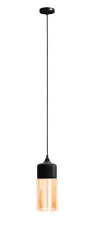 Lampa sufitowa wisząca szklana modern tuba LED