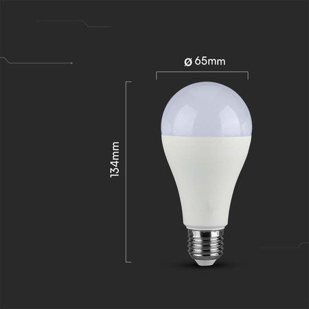 Żarówka LED V-TAC SAMSUNG CHIP 15W E27 A65 VT-21015 4000K 1521lm