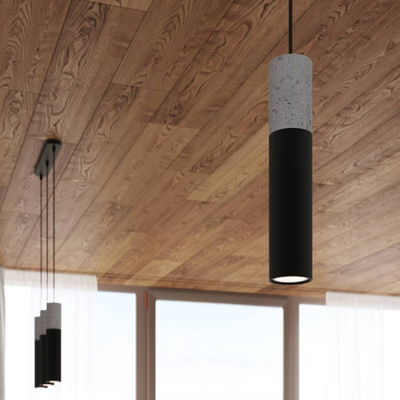 Lampa wisząca BORGIO 3P czarny