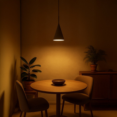 Lampa wisząca CAPITAL TAUPE Ø17cm 1xGX53 Kaszmir