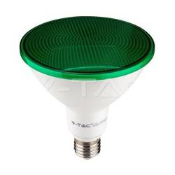 Żarówka LED V-TAC 17W PAR38 E27 1300lm zielona