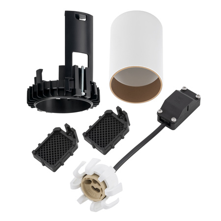 Lampa punktowa podtynkowa MONO SLIDE TRIMLESS GU10 biało złota Nowodvorski 10804