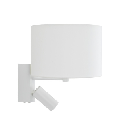 Kinkiet regulowany z włącznikiem biały LUSSO Nowodvorski 11520