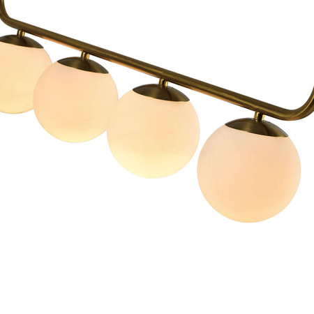 Light prestige Alisa wisząca 4 linia złota LP-005/4L GD