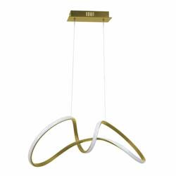 Lampa wisząca TESORO GOLD 48W LED złota