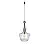 Nowodvorski Lampa wisząca czarna LUKSOR S