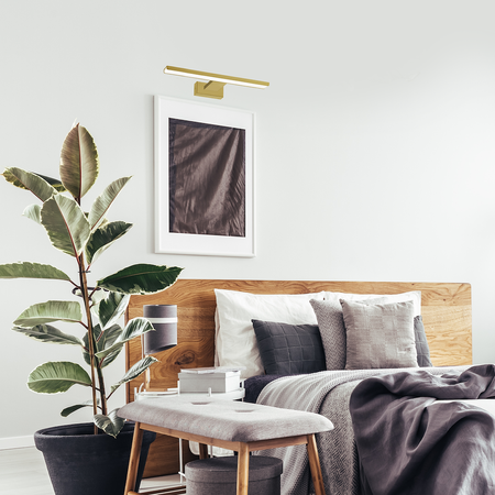 Kinkiet PINTO SATIN GOLD 7W 3000K LED 30cm 