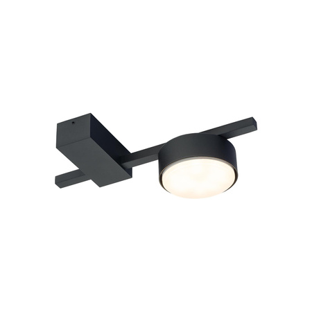 Nowodvorski Lampa sufitowa czarna metalowa PILLS 