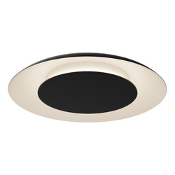 Lampa sufitowa Piattino Czarny 30W LED 3000K-4000k-6000K