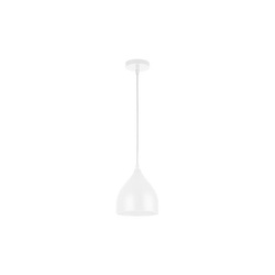 Lampa wisząca 1xE27 Como biała