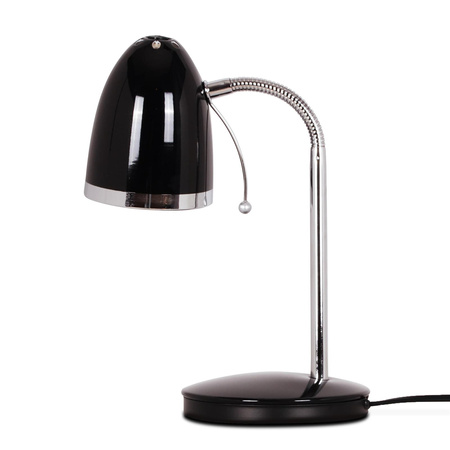 Ponadczasowa, regulowana lampka biurkowa K-MT-200 CZARNY z serii KAJTEK