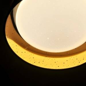 Plafon LED TULUZA taupe-złoty 18W 4000K