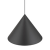 Lampa wisząca ZENITH M UMBRA GRAY 50cm ciemnoszary  Nowodvorski 10873