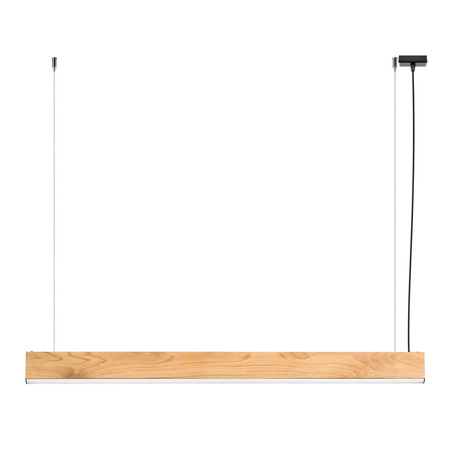 Lampa wisząca drewniana LYKKE LED 29W 3000K 120cm