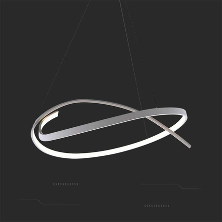 Oprawa Zwieszana V-TAC 48W LED Ściemnialna Biała VT-7916 3000K 5150lm