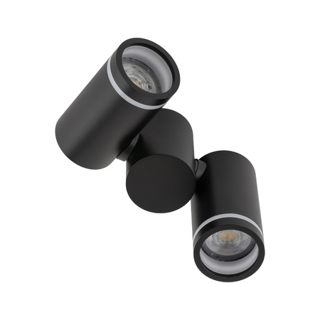 Lampa sufitowa JET Black 2xGU10