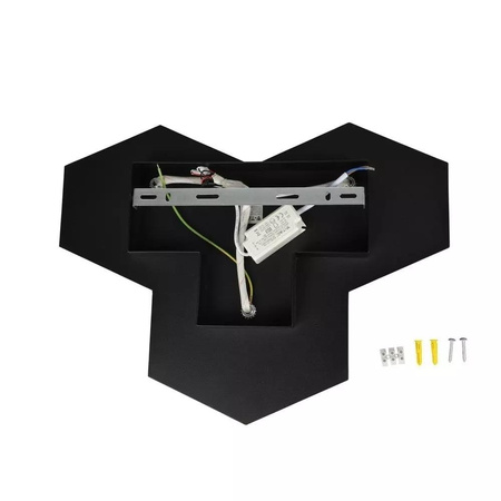 Kinkiet Ścienny V-TAC 9W LED Czarny VT-709 3000K 990lm