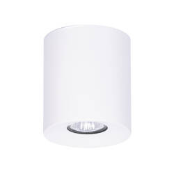 Biały, klasyczny spot na żarówkę GU10 K-5131 z serii HORN