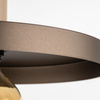 Tk Lighting SILA SABIA BROWN lampa wisząca 1XE27 300