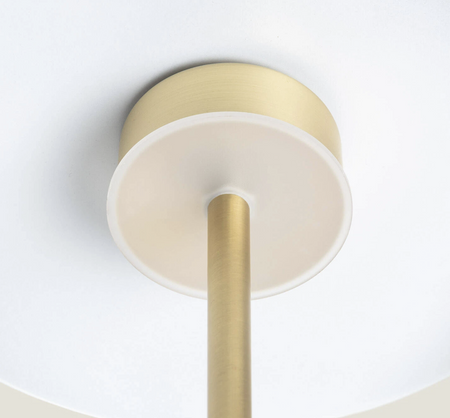 Metalowa Lampa Stołowa nocna 3,6W LED 3000K Korkor czarna - złota