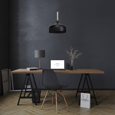 Lampa wisząca TAYLOR BLACK 1xE27 60W czarna
