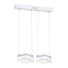 Lampa wisząca Milagro Cubo LED 24W 4000K biała