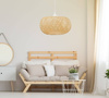 Lampa wisząca BOHO bambusowa 40cm DMT02