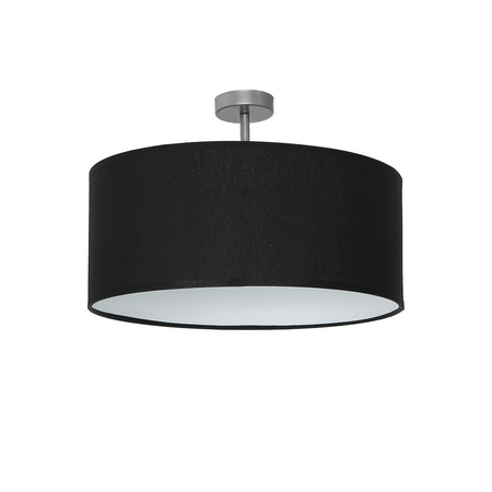 Lampa sufitowa CASINO BLACK/CHROME 1xE27 czarna