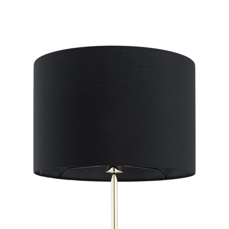 Lampa podłogowa UMBERTO Black/Gold 1xE27