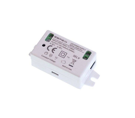 Zasilacz LED ESPE 12V 0,5A 6W  LNA0612CV