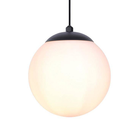 Lampa wisząca z mlecznym kloszem 16 cm K-4921 z serii SAVOY