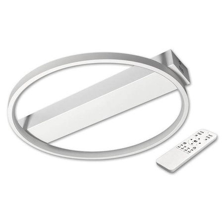 Plafon lampa LED Galaxis Taurus 33W 40x6 cm okrągły biały + pilot	