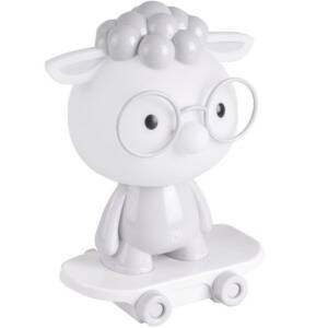 Lampa nocna Led OWCA NA DESKOROLCE Szara 2,5W