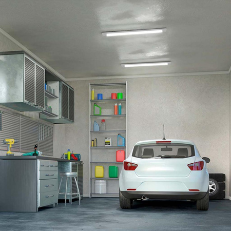 Oprawa V-TAC 40W LED Liniowa Natynkowa SAMSUNG CHIP 120cm 120Lm/W CCT Zmiana Barwy VT-8340CCT 3000K-6500K 4800lm 3 Lata Gwarancji