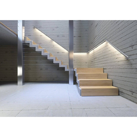 Profil POR, anodowany, srebrny, 2100 mm