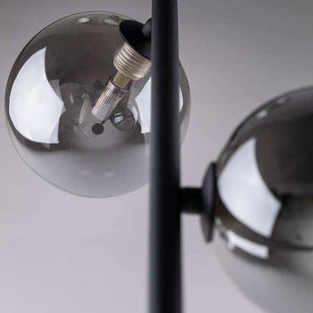 Lampa podłogowa ESTERA Black 3xG9