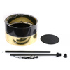 Lampa podłogowa HILTON Black/Gold 1xE27
