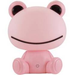 Lampa nocna Led ŻABKA Różowa 2,5W